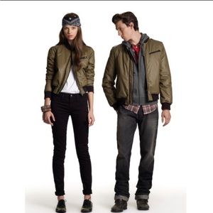 William Rast Military Inspired Bomber Jacket